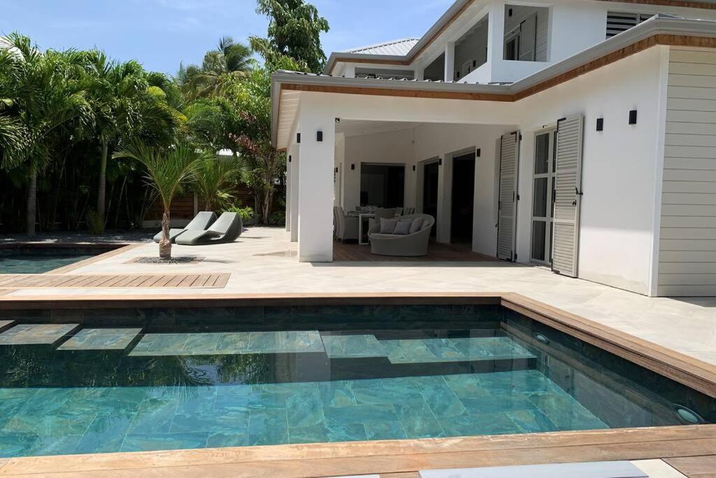 Villa Manzana : Neuve 4Ch 4Sdb 2 Piscines - Luxe 생프랑수아 외부 사진