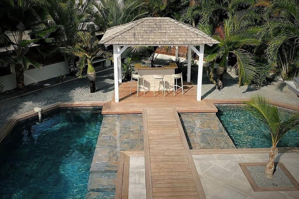 Villa Manzana : Neuve 4Ch 4Sdb 2 Piscines - Luxe 생프랑수아 외부 사진