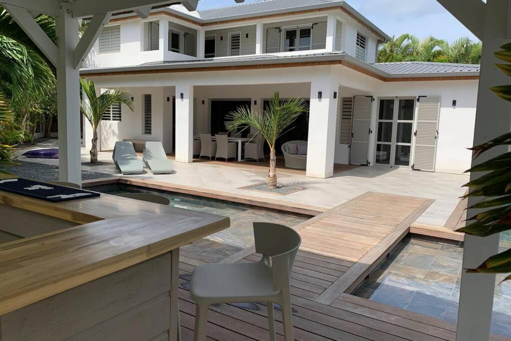 Villa Manzana : Neuve 4Ch 4Sdb 2 Piscines - Luxe 생프랑수아 외부 사진